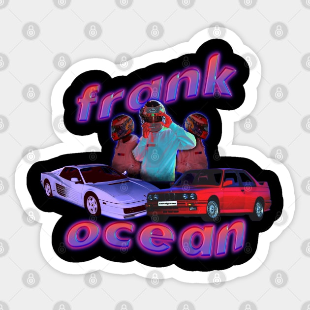 Frank Ocean- Blonde Sticker by Xetovi